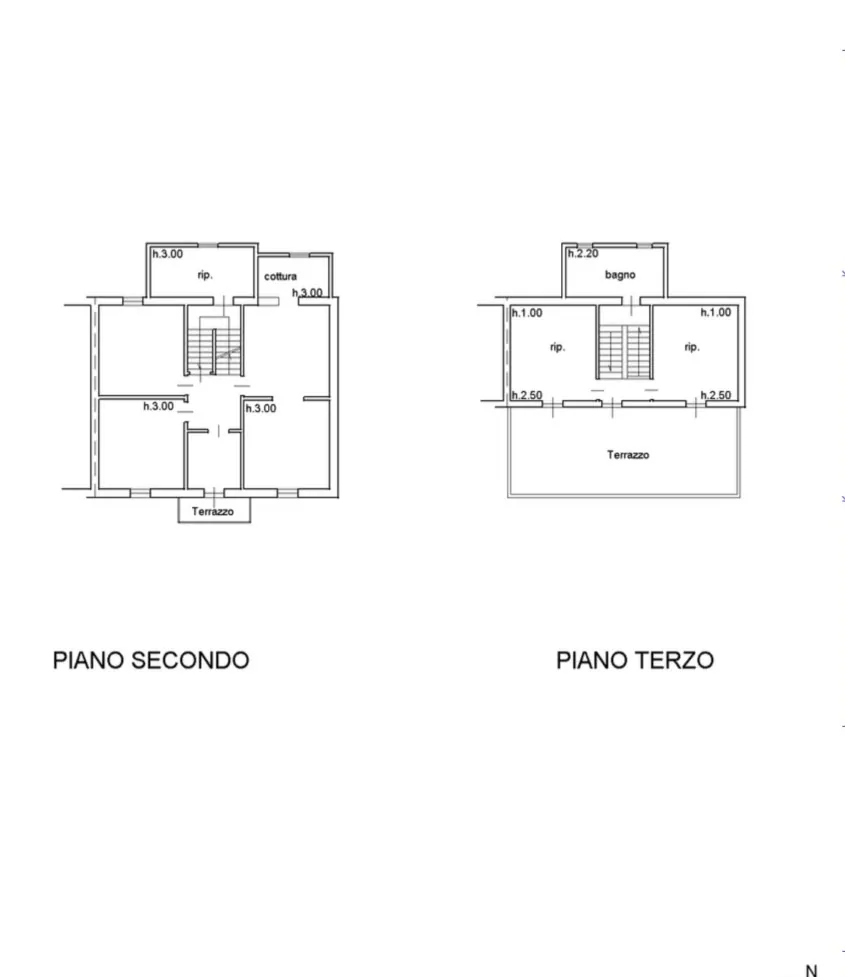 Planimetria 1 – SPLENDIDO ATTICO VISTA MARE